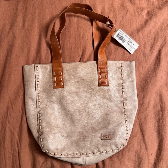 BED|STU Stevie Nectar Lux Tan Rustic Tote - Picture 2 of 6